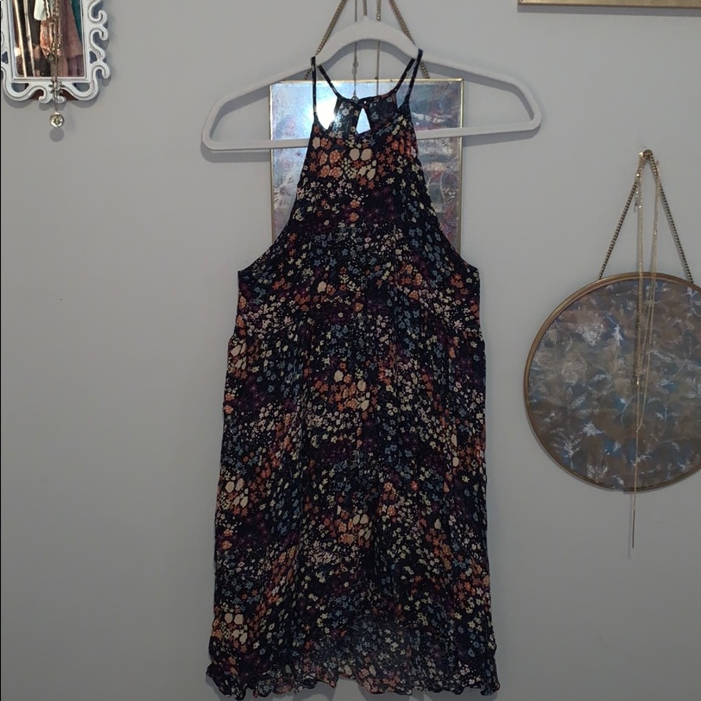 Urban Outfitters Kimchi Blue floral halter dress